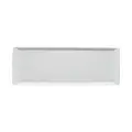 Platte flach 41x15cm Mesh Weiss Rosenthal