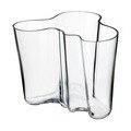 Vase 16 cm Alvar Aalto klar Iittala