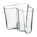 Vase 16 cm Alvar Aalto klar Iittala