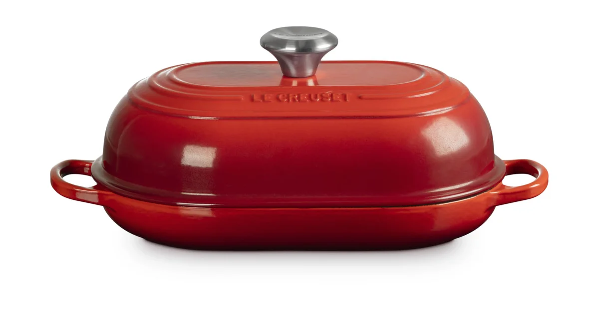 Brot-Bräter 29 cm Signature Kirschrot