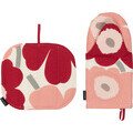 Ofenhandschuh/Topflappen 2-tlg. Pieni Unikko Marimekko