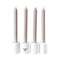 Kerzenständer Love H:7cm D:5,5cm Set Räder