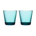 2er Set Trinkglas 21cl Kartio sea blue Iittala
