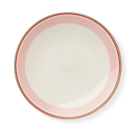 Dessertteller 24 cm Capri Rosé/Rot