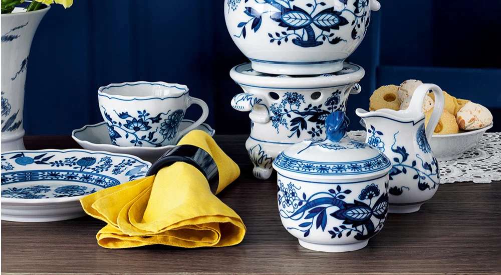 Hutschenreuther Zwiebelmuster blau 