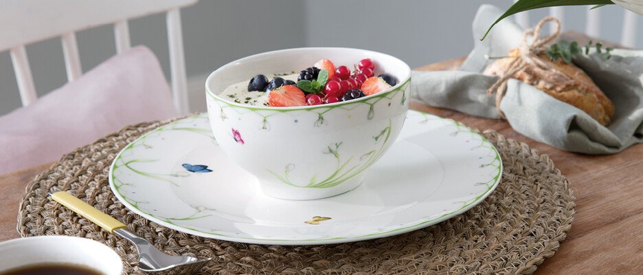 PÂQUE🐣Villeroy boch 🐓FARMERS SPRING🐓 corbeille🐇🌺 (D'occasion) à Biel