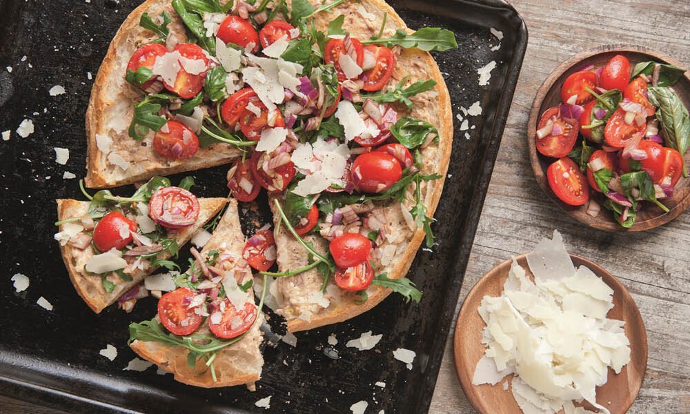 Fladenbrot-Bruschetta_Buch Party vom Blech_ZS Verlag