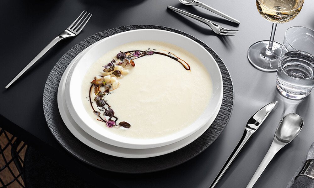 tischwelt-villeroy-und-boch-selleriesuppe-mit-balsamico-und-kresse-rezept