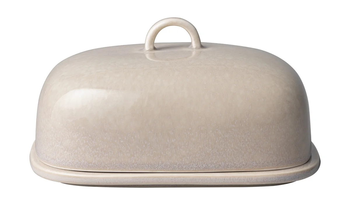 Butterdose 15x12 cm Perlemor Home Sand