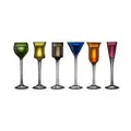 Schnapsglas 6er-Set Farben/Formen sortiert Lyngby Glas