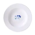Teller tief 23cm Impression Blume Blau Dibbern