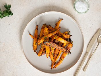 Parmesan-Möhren aus dem Airfryer