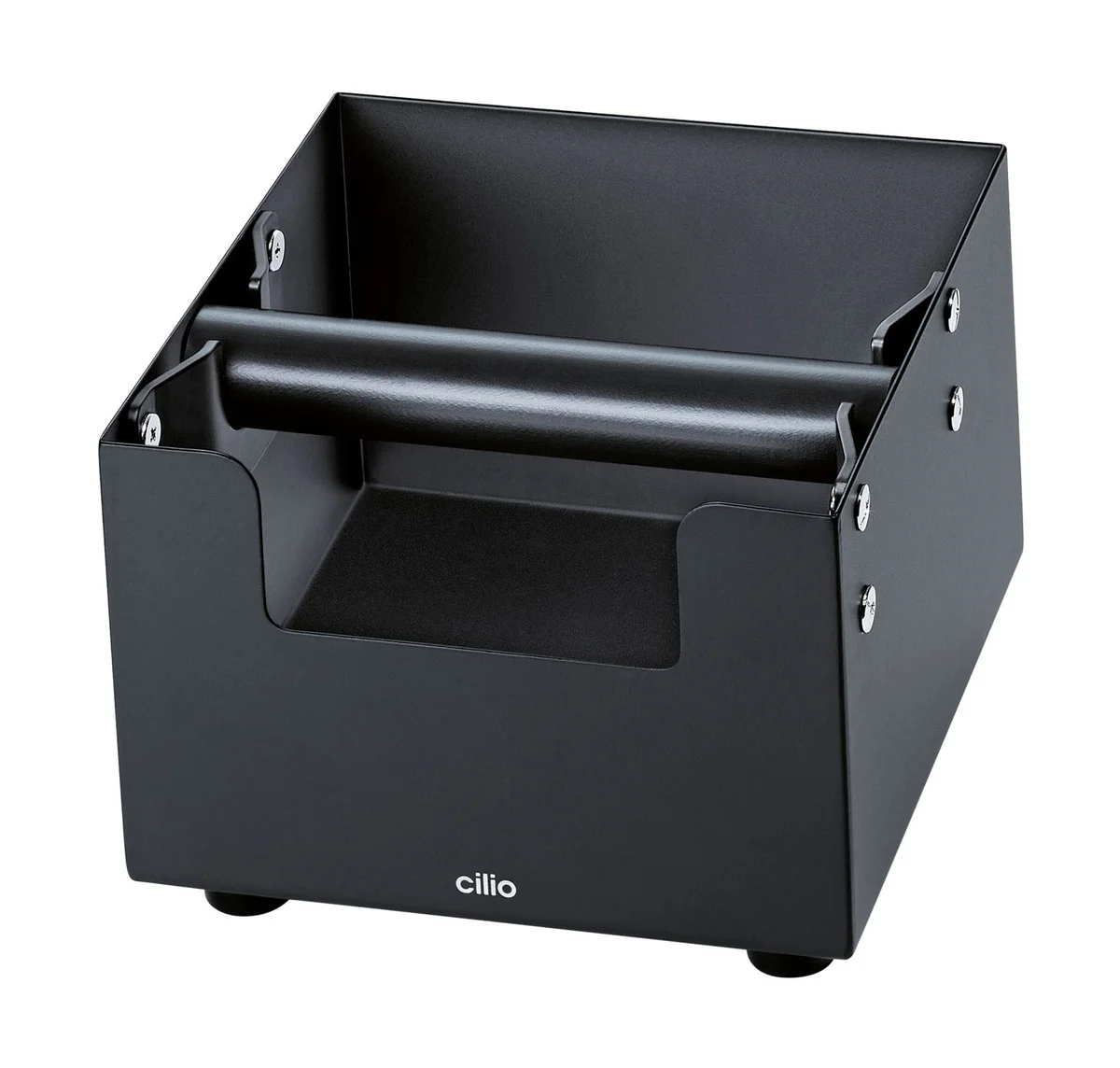 Barista Ausschlagdose 16x16x12 cm schwarz
