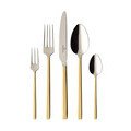 Tafelbesteck-Set 30-tlg. La Classica Edelstahl teilvergoldet Villeroy & Boch