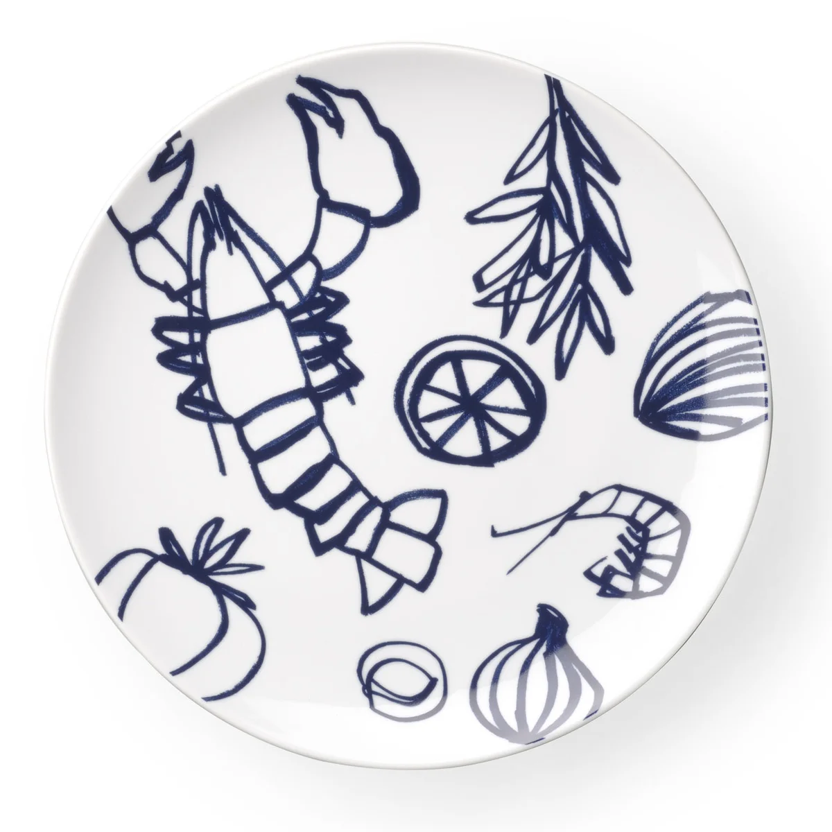 Teller 32 cm Solid Color Brasserie Marine