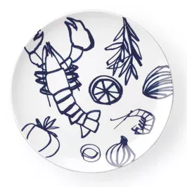 Teller 32 cm Solid Color Brasserie Marine Dibbern