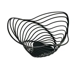 Obstschale Ø 26cm schwarz Trinity Alessi