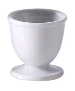 Eierbecher 5 cm Solid Color Weiß
