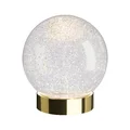 Dekoleuchte GLAMOR BAUBLE 15cm gold Sompex