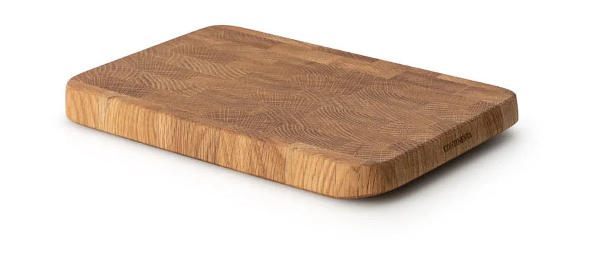 Schneidebrett 27x18x3 cm Eiche Stirnholz