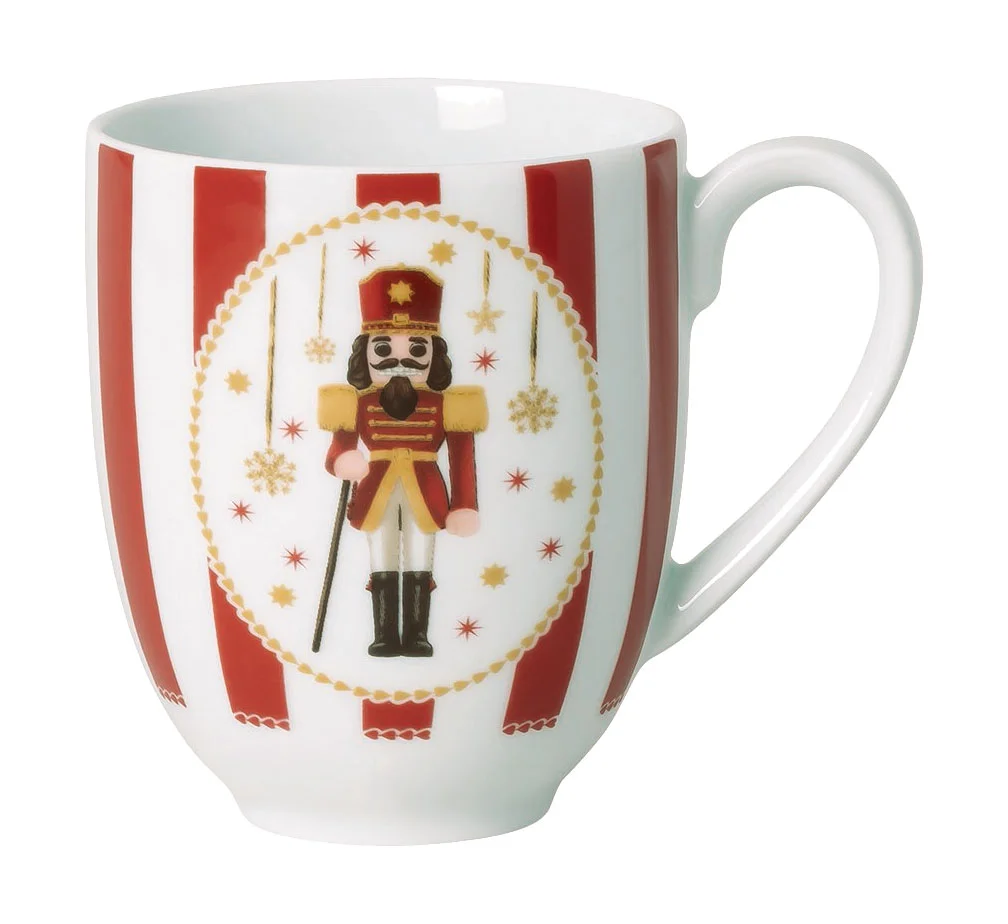 Henkelbecher 0,4 l Christmas Love Red