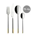 Besteck-Set 70-tlg. Ella Edelstahl teilvergoldet Villeroy & Boch