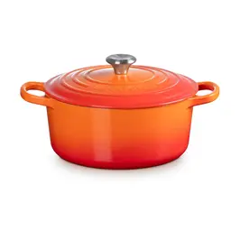 Bräter mit Deckel 22 cm Signature Ofenrot Le Creuset