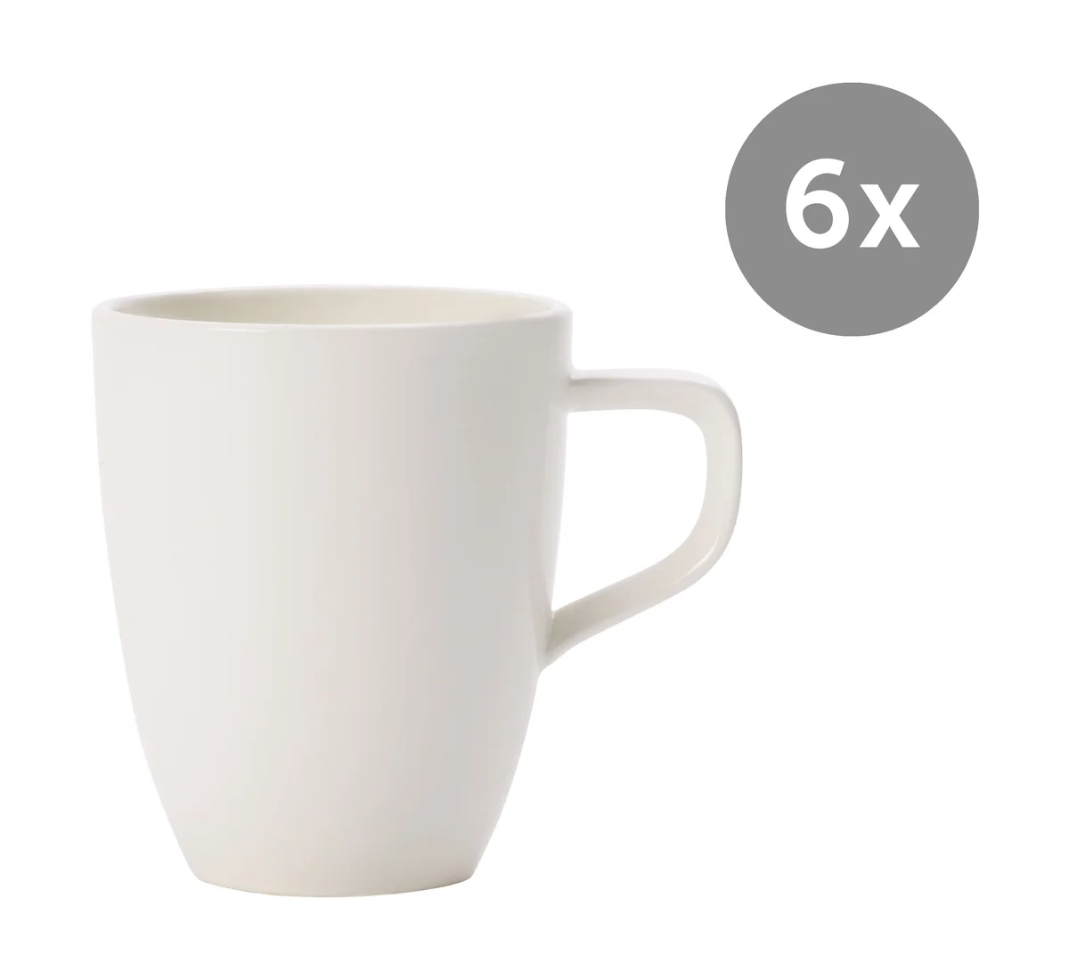 Becher mit Henkel 0,29 l Artesano Original 6-tlg.
