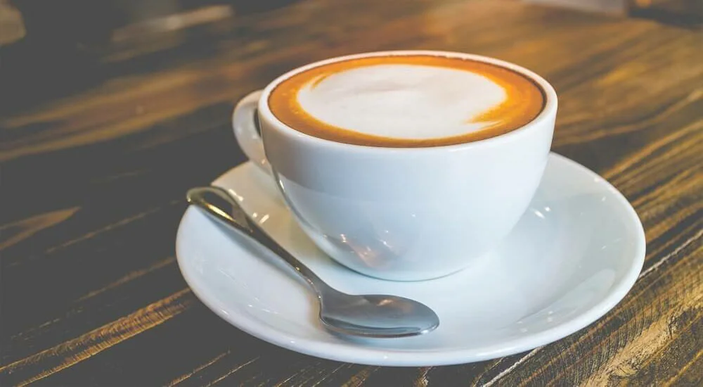 Tasse-Milchkaffee