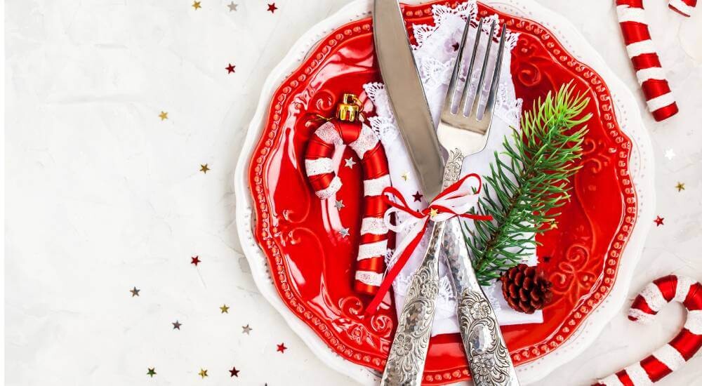 Weihnachtsgeschirr
