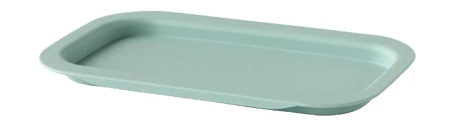 Tablett/Deckel S 29x17x2 cm Cestino mint blue