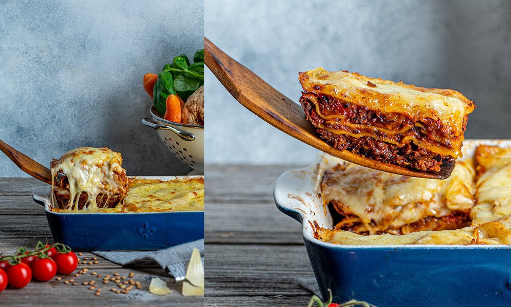 Lasagne mit Hackfleisch und Linsen - Rezepte - Magazin - Tischwelt ...