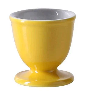 Eierbecher 5 cm Solid Color Sonnengelb