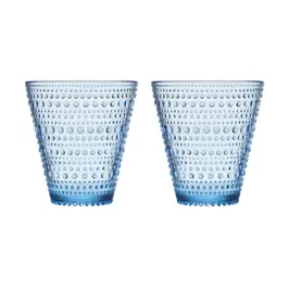 2er Set Trinkglas 30cl Kastehelmi aqua Iittala