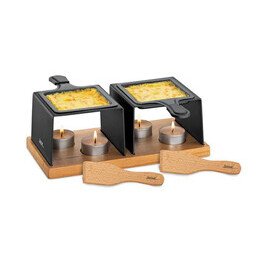 Käse-Raclette für 2 24x13x8 cm Gourmet anthrazit Spring