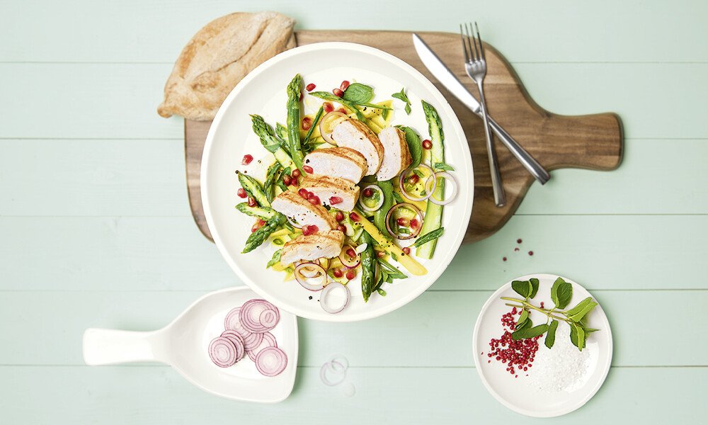 Grüner Spargel-Mango-Salat 1000x600px