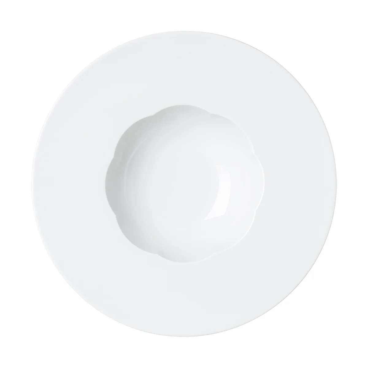 Gourmetteller tief 28 cm Sonetto Bianco