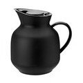 Isolierkanne 1,0 l Amphora Tee Soft Black Stelton