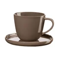 Kaffeetasse mit Unterteller, kaori coppa Ø8,9cm H:7,2cm 0,25l ASA