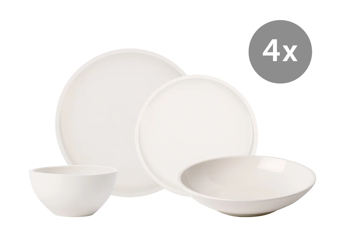 Set Artesano Speiseteller, Frühstücksteller, Pasta, Bowl 16-tlg.