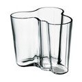 Vase 9,5 cm Alvar Aalto klar Iittala
