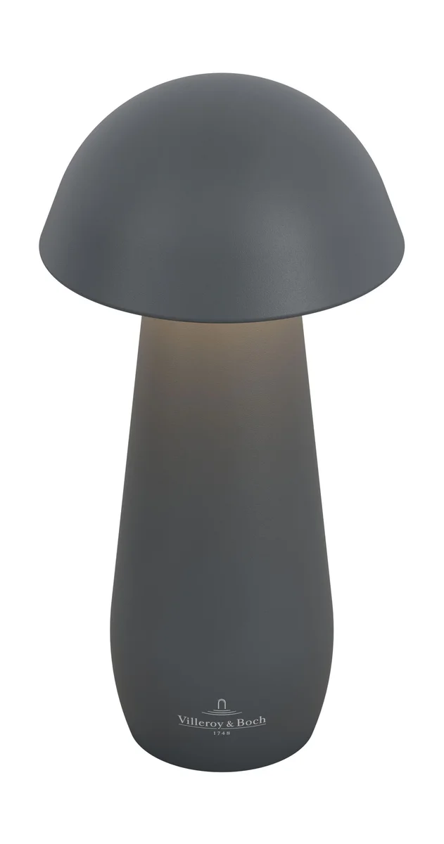 Tischleuchte 16 cm 1 W Modena anthrazit