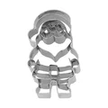 Präge-Ausstecher Happy Santa 6,5 cm edelstahl RBV Birkmann