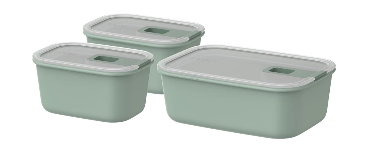 Frischhaltedose 3-tlg. EasyClip Nordic Sage