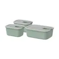 Frischhaltedose 3-tlg. EasyClip Nordic Sage Mepal