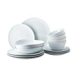 Geschirr-Set 16-tlg. Junto Weiß Rosenthal