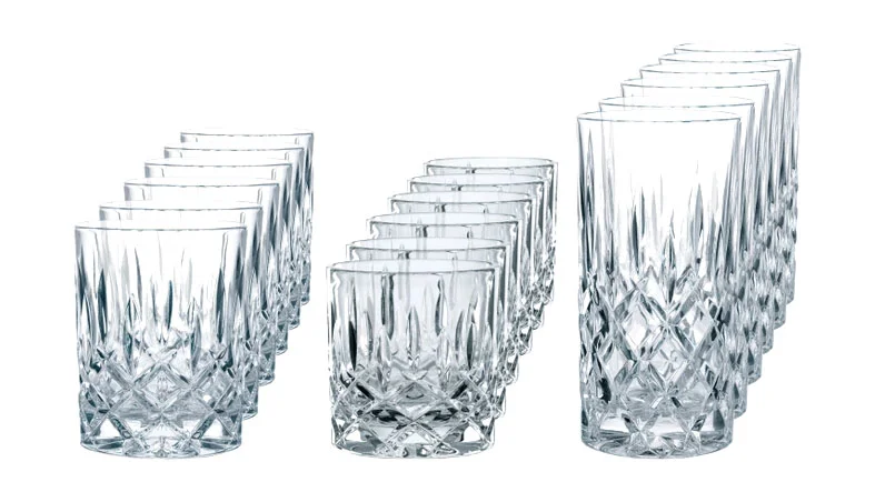 Becher-Set 18-tlg. Noblesse klar
