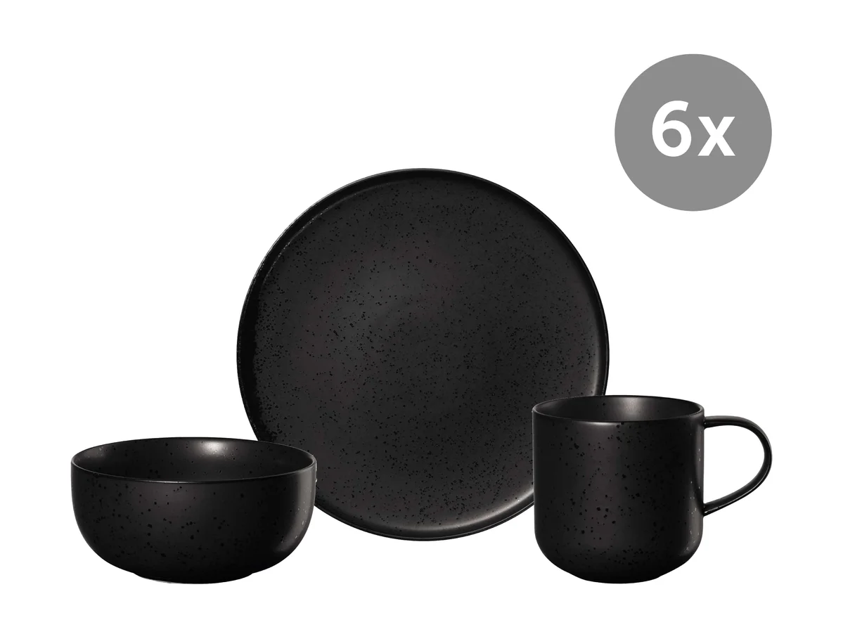 Frühstücksset ASA mit Henkelbecher 0,4l 18-tlg.