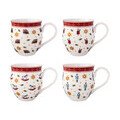 Jubiläums-Becher 0,39l 4tlg. Toy's Delight Villeroy & Boch