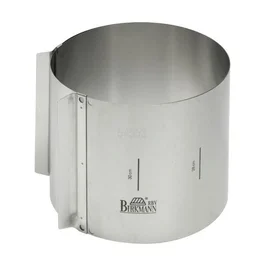 Tortenring verstellbar Easy Baking 15cm hoch RBV Birkmann
